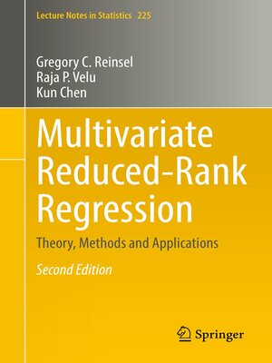 cover image of Multivariate Reduced-Rank Regression